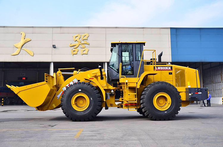 XCMG high quality wheel loader 8 ton LW800K large front loader